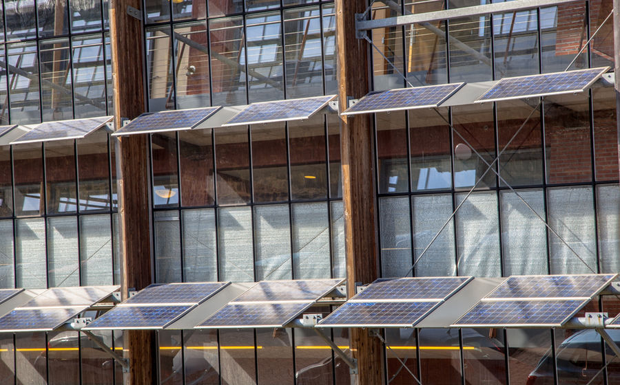 Solar energy installation