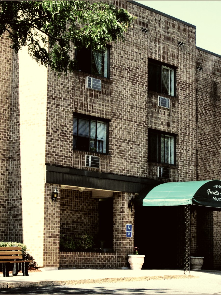 Franklin Square Manor — elderly housing entrance, New Britain, Connecticut