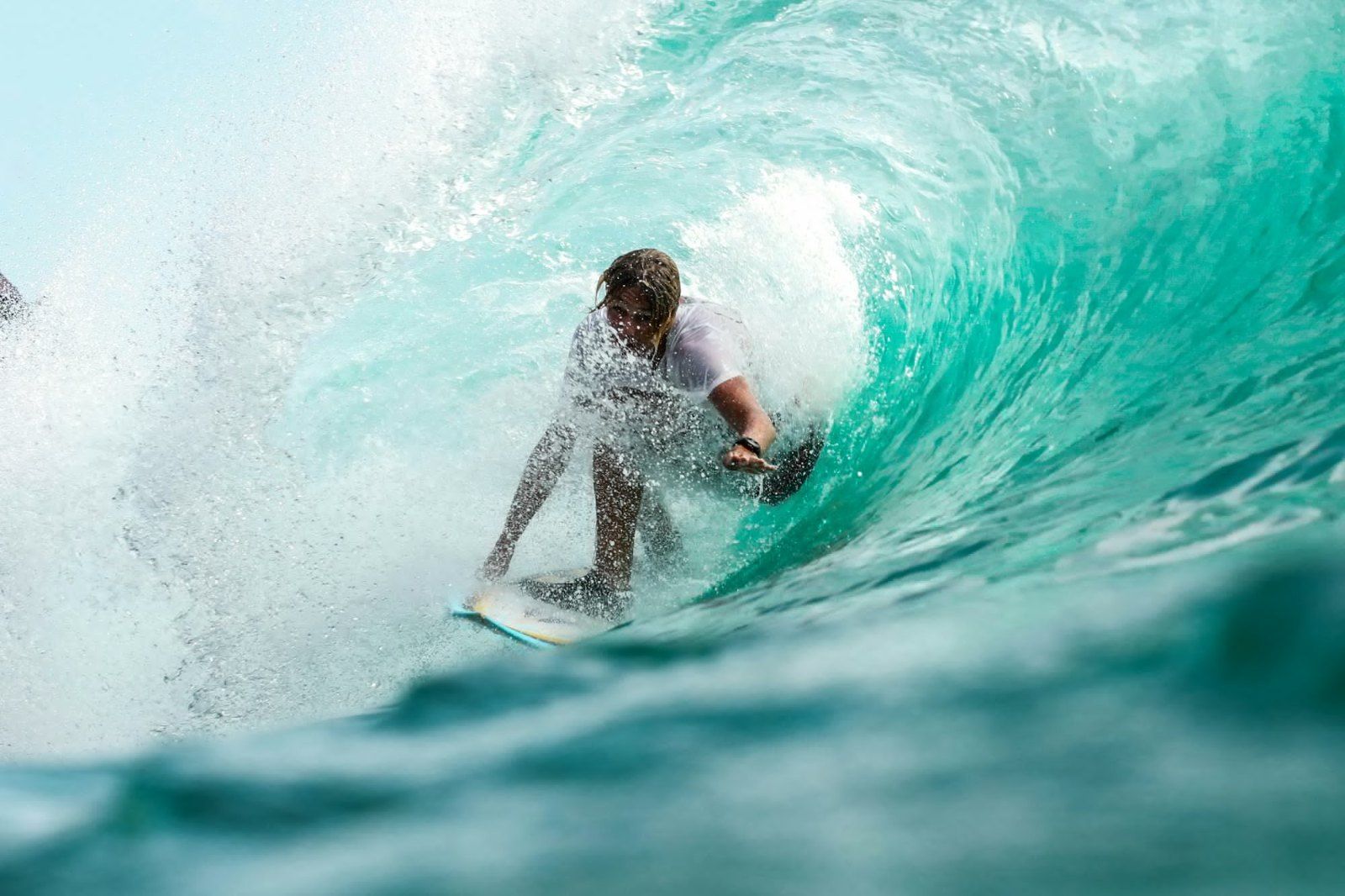 Waterbourne — surfer riding an engineered wave